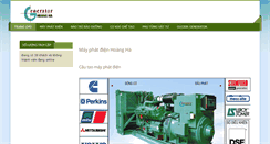 Desktop Screenshot of mayphatdienhoangha.com
